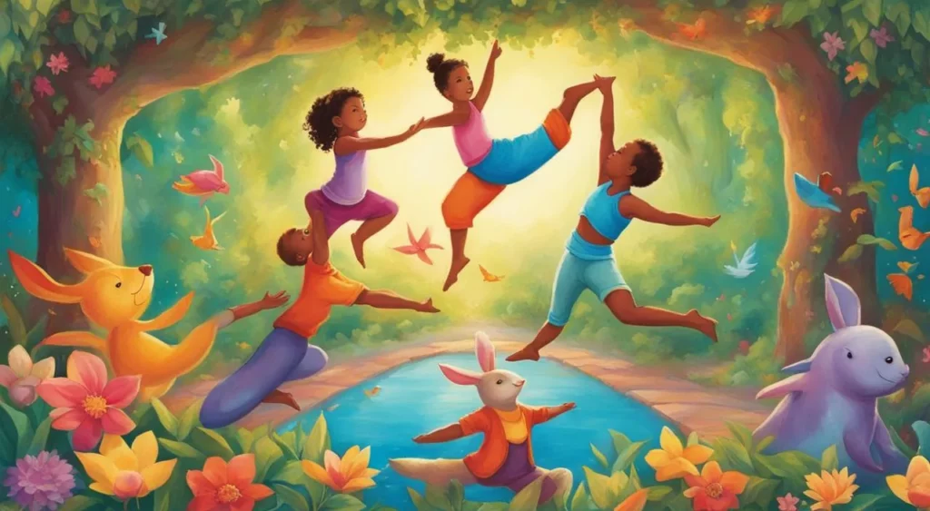 תנוחות אקרו יוגה לילדים תנוחות אקרו יוגה לילדים