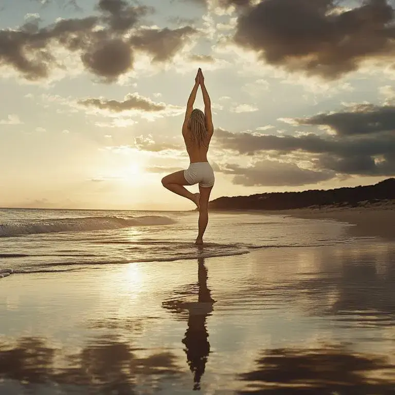 יוגה בחוף