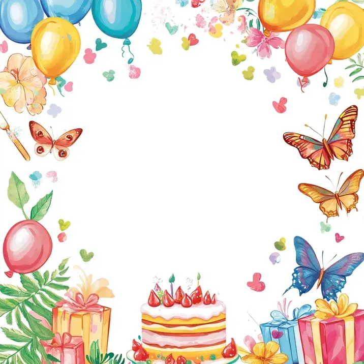 מסגרות לברכה ליום הולדת