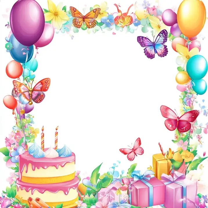 מסגרות לברכות ליום הולדת