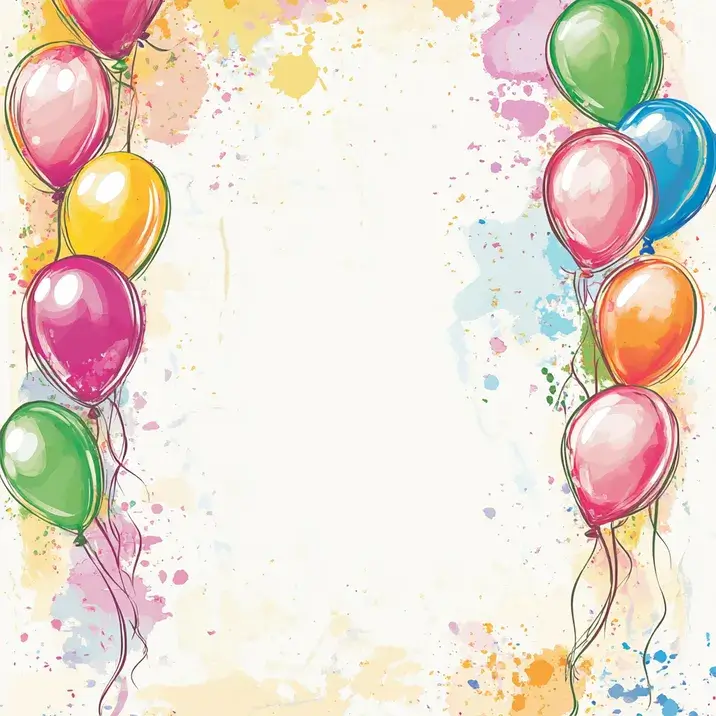 מסגרת בלונים לברכה