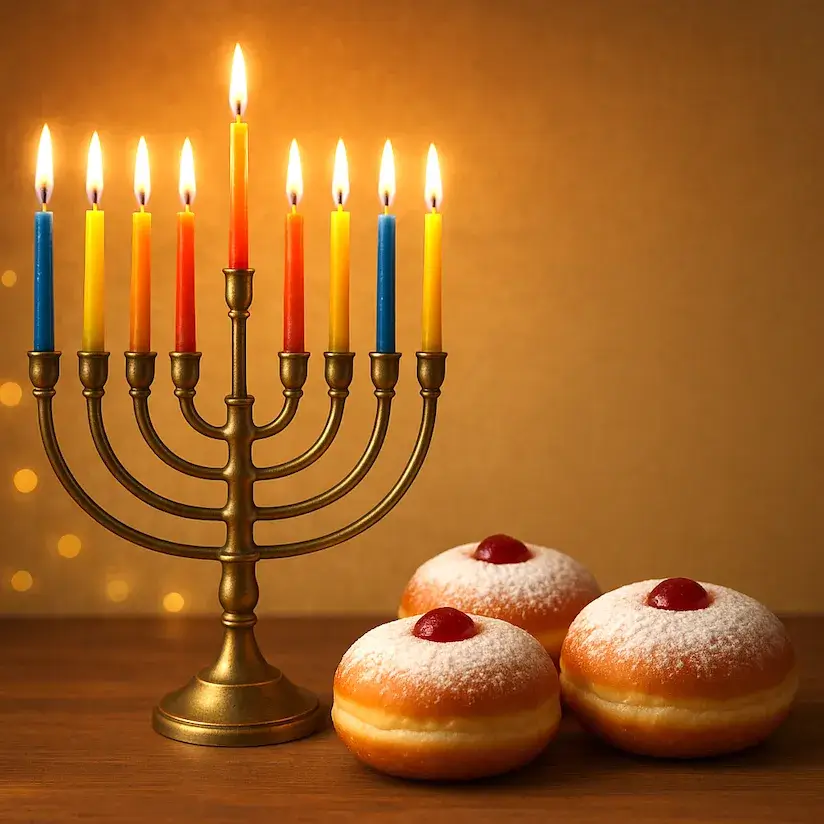 ברכות לחג החנוכה עם תמונות